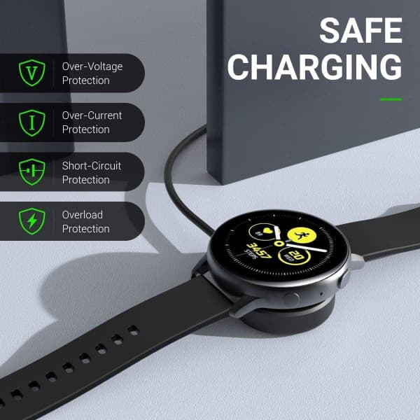 Lader kompatibel med Samsung Galaxy Watch 4/4 Classic/Gal
