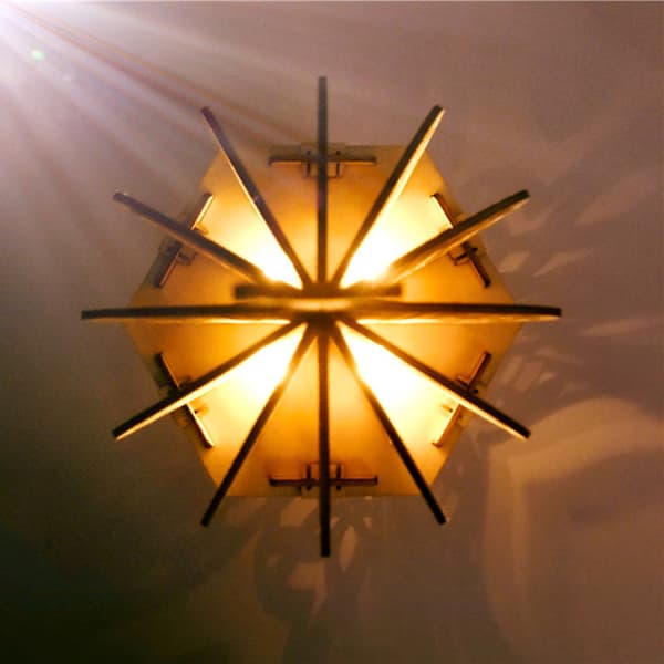 Tredimensionel Paladslantern LED Dekorativ Eventyrlanterne