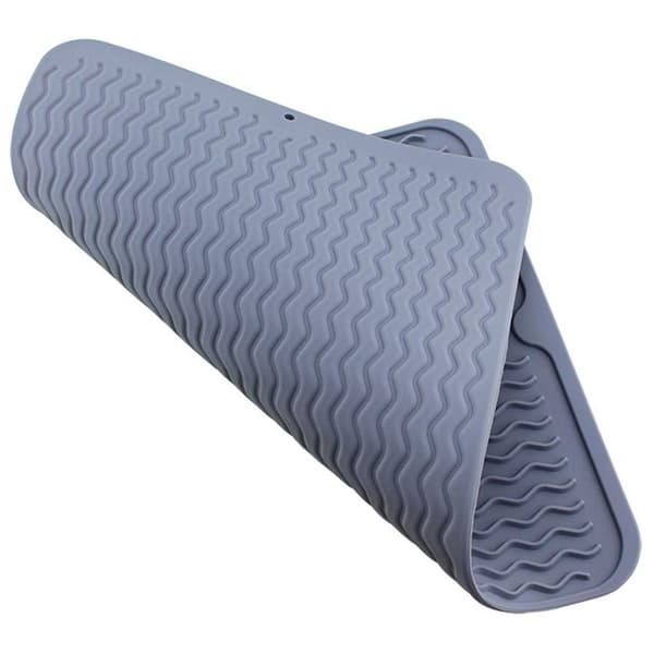 Silicone Dish Drying Mat, Large Kitchen Drainer Mat, Quick Drying