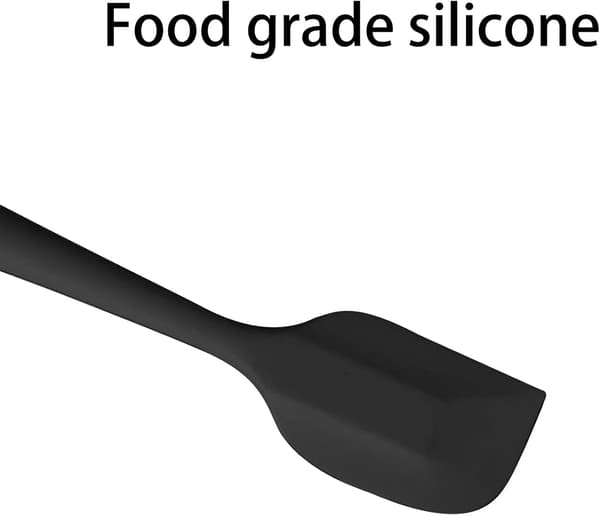 Silicone Spatula, Heat Resistant, Non-Stick Baking Tool Kitchen Utensil, for Cooking, Baking and Mixing