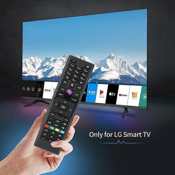 Suitable Compatible with JVC HD TV Remote Control RC4875 / RC-4875 Replacement Remote Control -