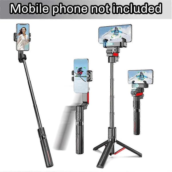 Auto AI Face Tracking Selfie Stick Tripod 360 Automatic Rotation Follow