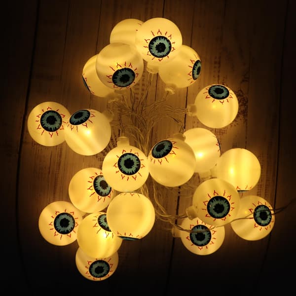 Halloween Ljusslinga 3m 20 LED Batteridriven Utomhusdekoration