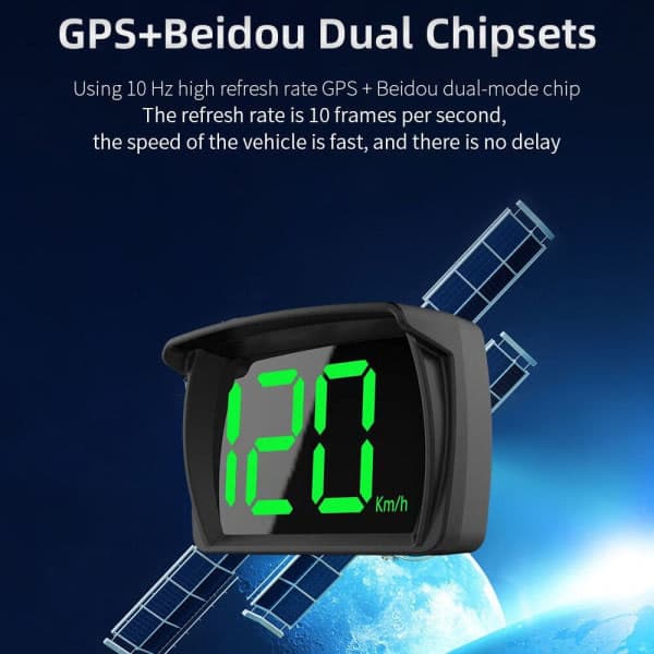 Digital hastighetsmåler Head Up Display E-Dog