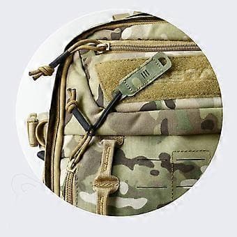 Quick Release Nylon Strap Nylon Fastening Handle Quick Release Strap Handle for Hunting Backpacks Clothing P110 Mud (P110 Mud)