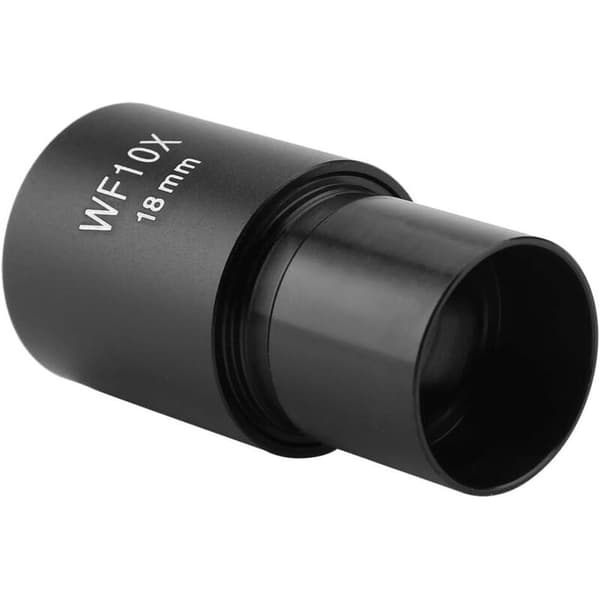 10X Mikroskop Okular Tilbehør til Mikroskop Optik Okular Biologisk Mikroskop Linseadapter til Mikroskop Diameter 23,2 mm