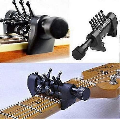 Multifunksjonell Capo Gitar Capo Åpen Individuelt Variabel Stemming Gitar Transponering Gitar Tone Endring