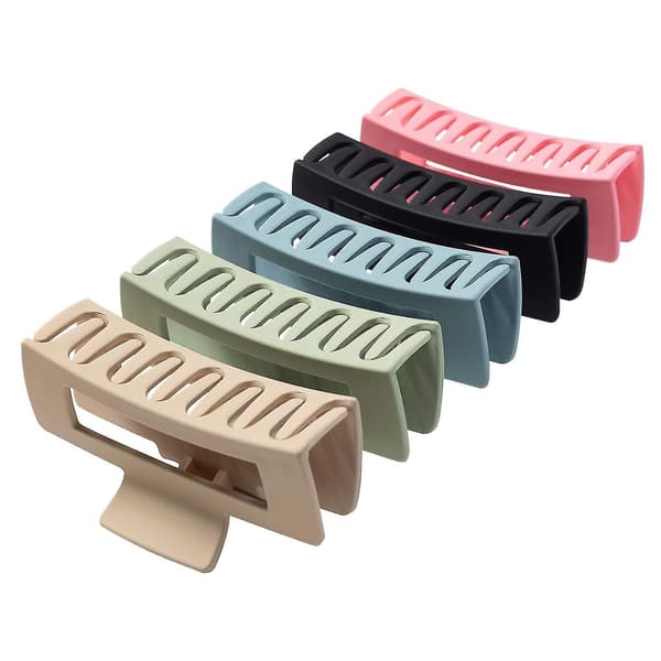 Fransk stil retro bakhode hårgrep jente hårklemme vanntett krøllete hår hodeplagg