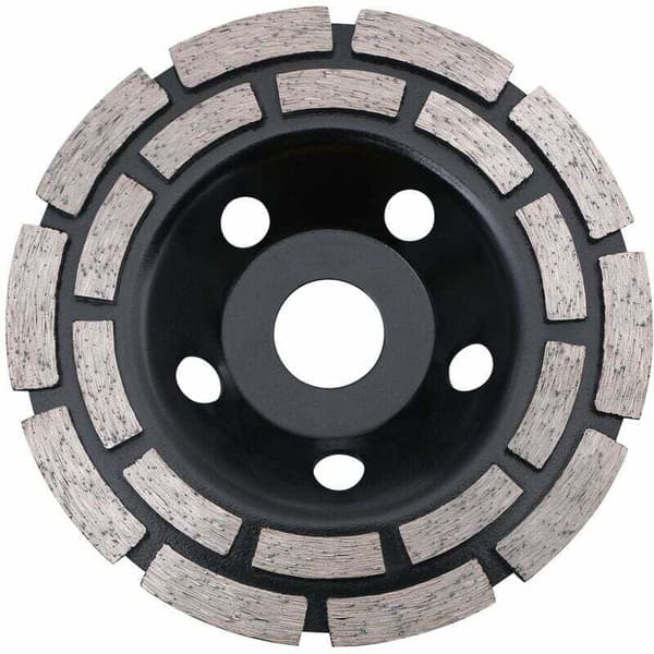 Diamantslibeskive, 125 mm Diamantslibeskive til Beton, Universal Diamantslibeskive til Slibning af Beton, Sten, Granit, Afretningsmasse
