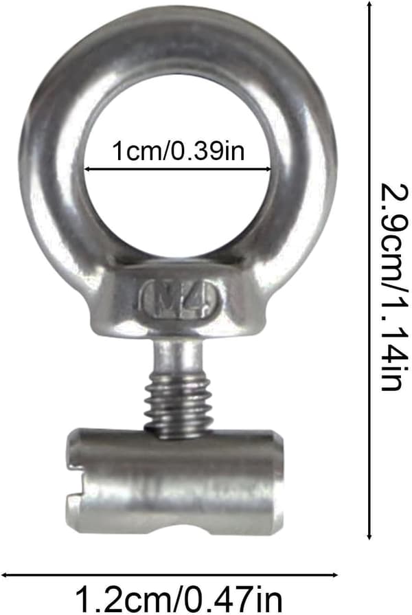 Markissporsstopper for bobil, løfteøyemutterfeste multifunksjonell endestopper bærbar stil, for campingvogn, bobil, campervan, telt, markiser