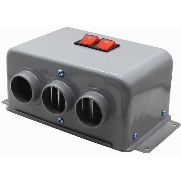 800W 12V Compact Car Heater with 3 Vents, Fast Heating and Defrosting, Low Noise, Compatible with Most Vehicles