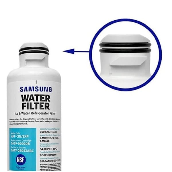 2-pak Samsung DA29-00020B HAF-CIN/EXP Køleskabsvandfilter (2 stk.)
