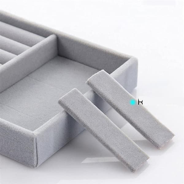 Set of 4 Jewelry Storage Boxes, Jewelry Tray, Stackable