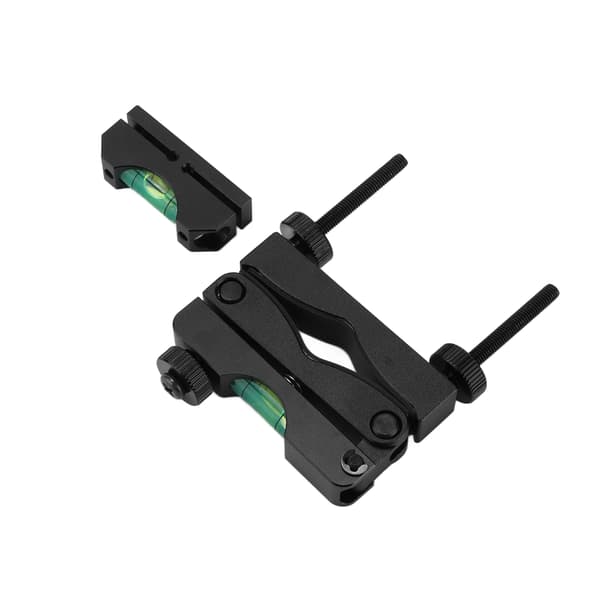 Reticle Leveling System Universal Aluminum Alloy Scope Adjustment Level Tool for Cars Black