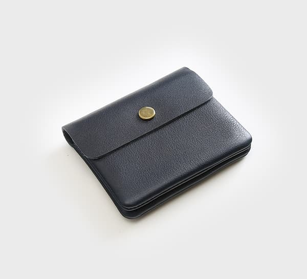 Mini Wallet Small Purse Genuine Leather (11 x 8 x 1cm WxHxD)
