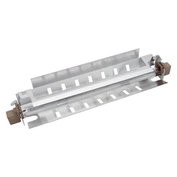 WR51X10055 Refrigerator Defrost Heater Replacement Metal Heating Element for Refrigerator Freezer Repair 6-Pack Silver
