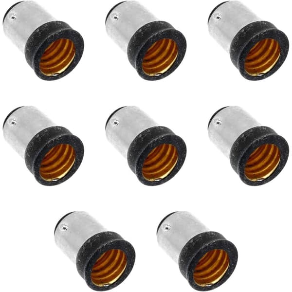 LED-valoadapteri - 8 kpl lampunpidikkeen muunnin hehkulampun sovitin hehkulampun pidikkeen lisävarusteet (B15 - E14)