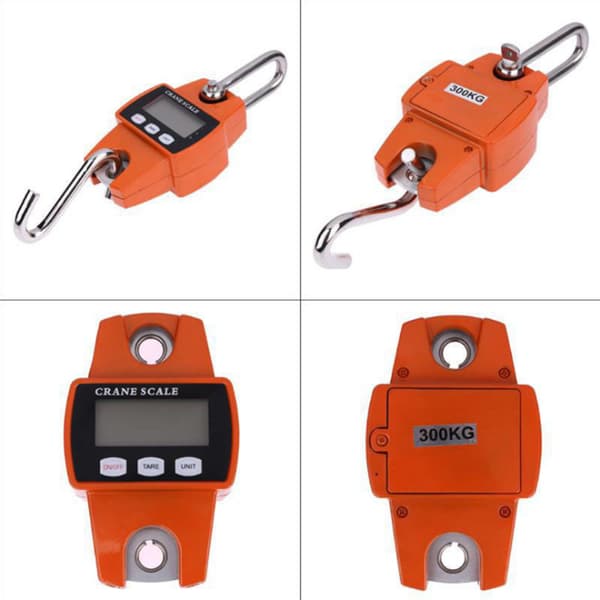 300KG/660LBS Mini Crane Scale Portable LCD Digital Electronic Ba