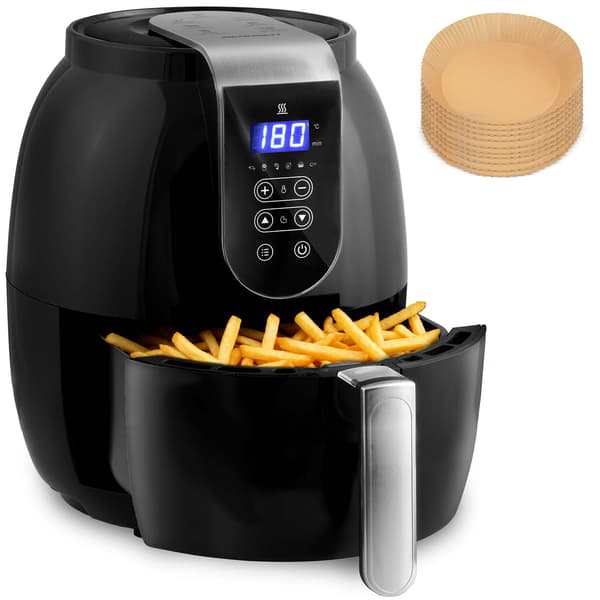 Berdsen BD-651 Airfryer frituregryde 3,6l Svart Single