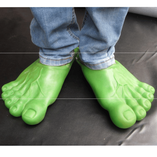 Barefoot Funny Feet -tossut - Jumbo Big Foot realistinen asuste