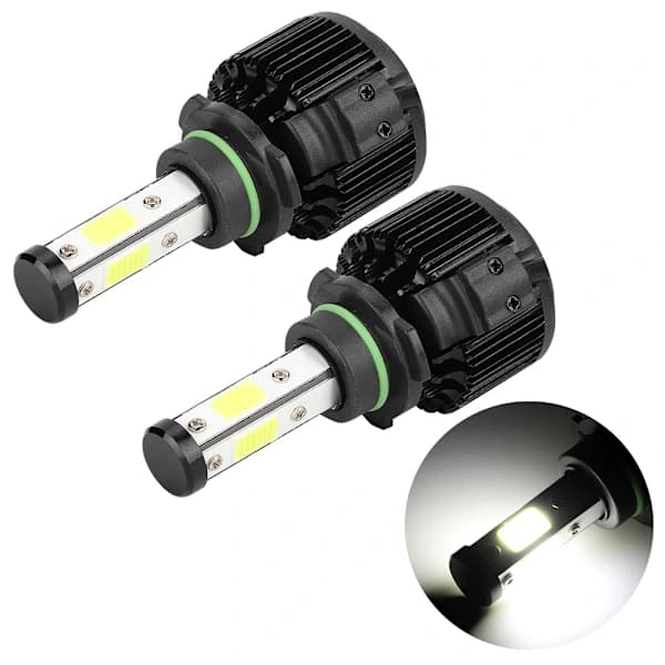 High-Performance Car Lighting, 300% Brighter Than Halogen, White Light, Small Diameter, Fast Heat Dissipation, Quiet High-Speed Fan