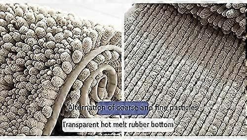 Non-slip soft bath mats, chenille microfiber bathroom mats, water absorbent bathroom mats