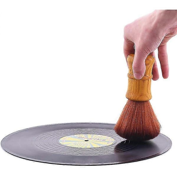 Levysoitin Vinyyli LP Puhdistus Antistaattinen Harja CD-soittimelle Harja Pöly