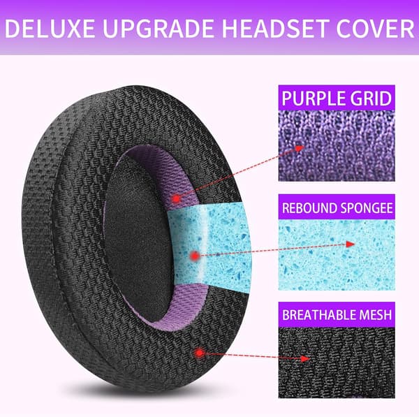 Øreputer til Sony WH-1000XM4 lilla