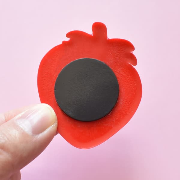 ##/9-pack söta tecknade frukt kylskåpsmagneter##/