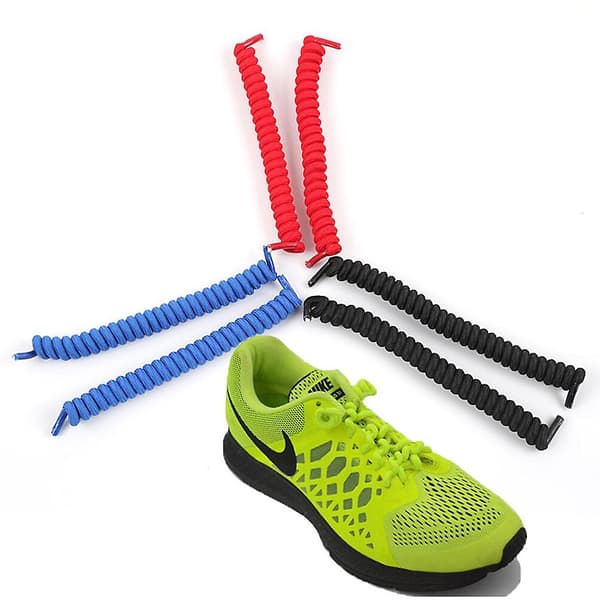 6 st Atletiska skosnören Elastiska skosnören Barn Gummispets Elastisk Silikon Skosnören Skotillbehör