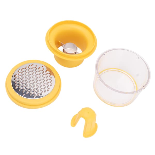 4-in-1 Corn Peeler, Stainless Steel Corn Stripper and Peeler with Bowl, Grater
