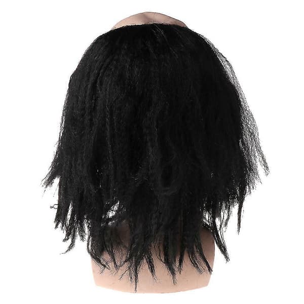 Sjov Cosplay-paryk til Halloween-kostumefest - Sort