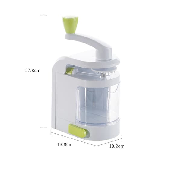 Grønnsaksspiralizer Zucchini Noodles Maker – 4 innebygde spiraliseringsblader