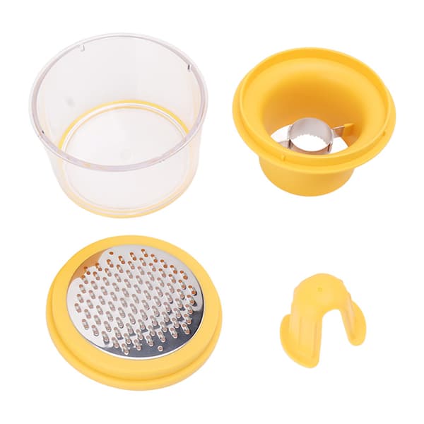4-in-1 Corn Peeler, Stainless Steel Corn Stripper and Peeler with Bowl, Grater