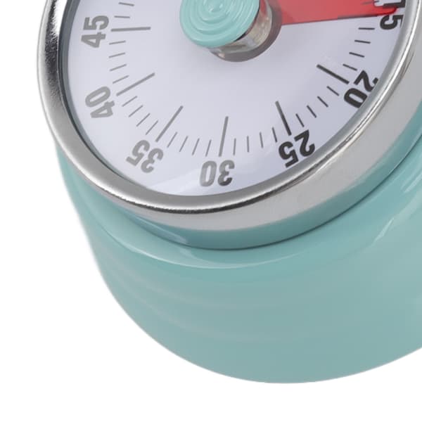Visuell nedtellingstimer 60 minutter, magnetisk sirkulær timer for lærere, klasserom, barn, matlaging, kontor, lysegrønn