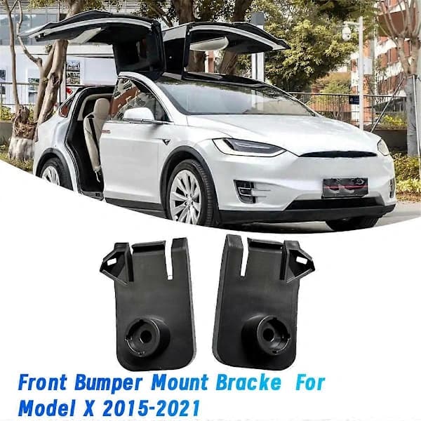 1 Pair Front Bumper Bracket 1046958-00-D 1046960-00-D for Model X 2015-2021 Headlight Repair Bracket Holder