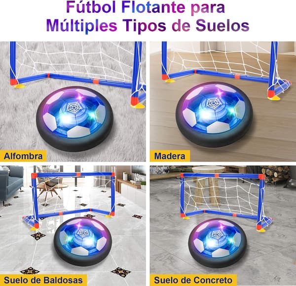 Sveveball for gutter og jenter - LED-fotballer