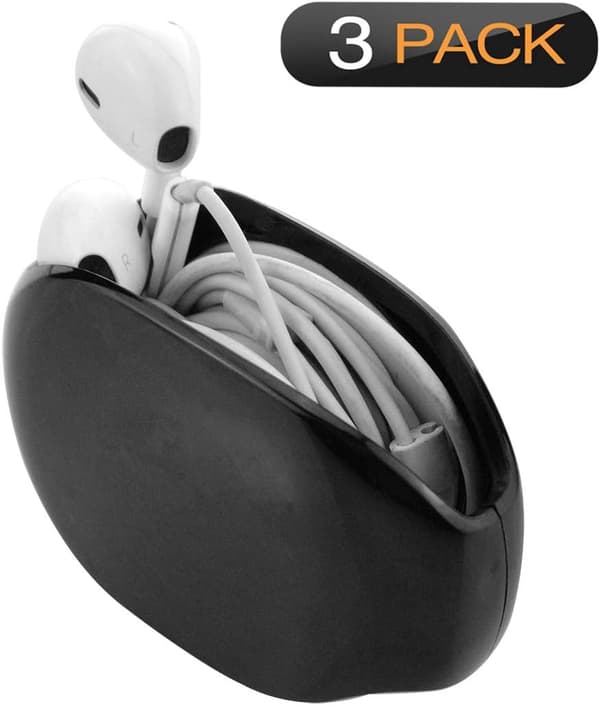 In-Ear Headset Smart Storage Box/Headphone Cable Storage Organizer