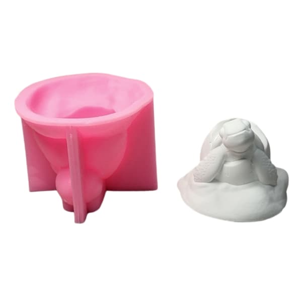 Dyresilikoneforme 3D Skildpaddeforme Gipsforme Epoxyharpiksforme