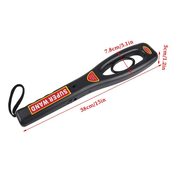 GP-008 High-Performance Handheld Metal Detector for Airports, Train Stations, and Security Checks