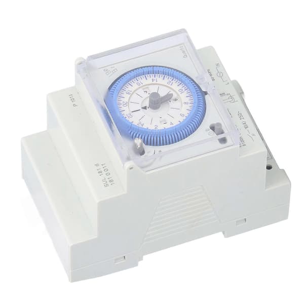 Mechanical Timer Switch 24 Hour Time Switch DIN Rail with Power Reserve SUL 181d 110-230V