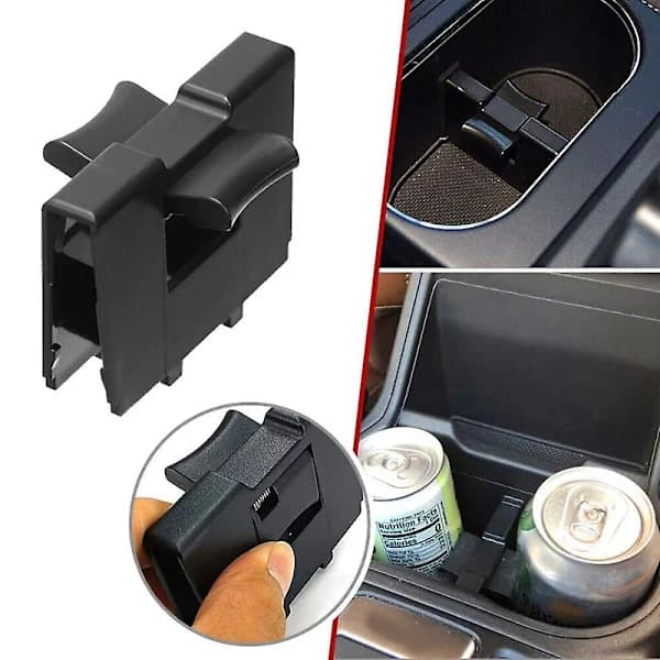 For Subaru Forester Outback Legacy Car Cup Holder Insert Divider Car Interior Center Console Cup Separator Organizer Accessories