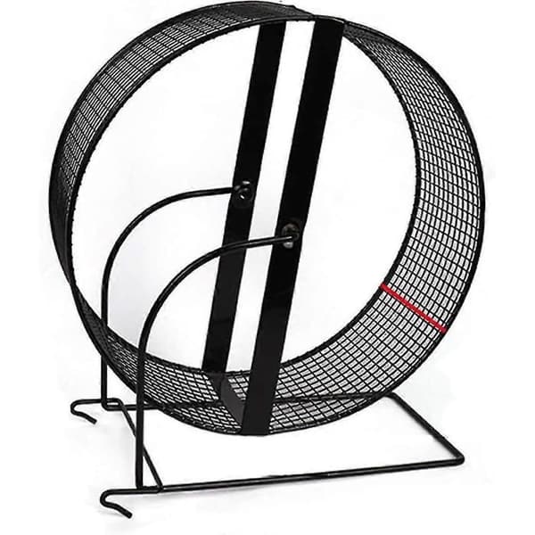 Silent Metal Hamster Wheel with Stand, Easy to Use.