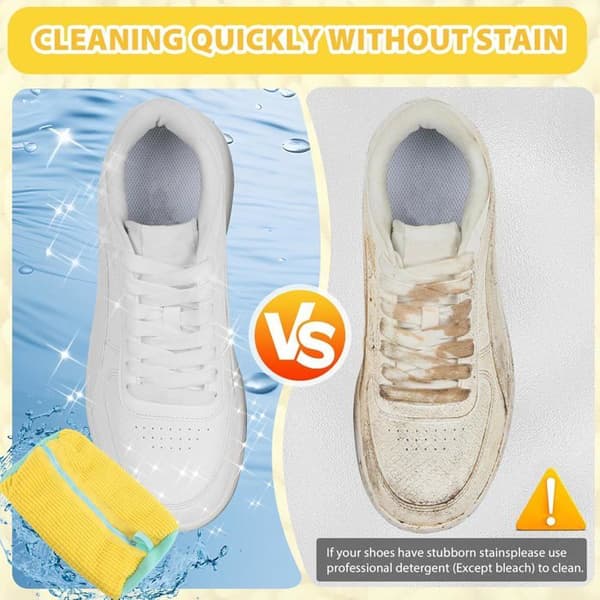 Shoe Laundry Bag - Zippered Shoe Laundry Bag, Protect Your Shoes from Damage, 2-pack[DB] YELLOW YELLOW