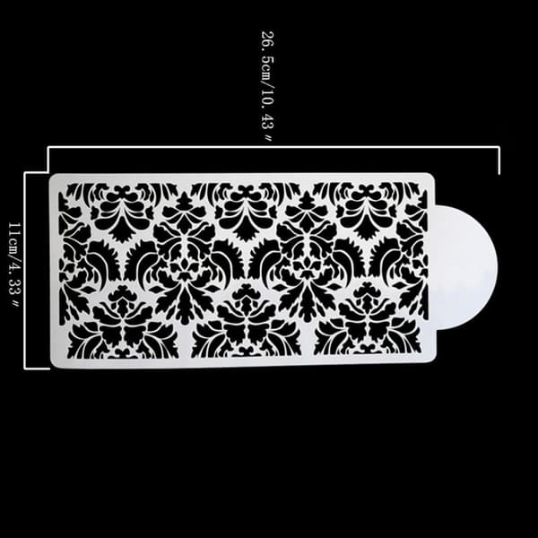 Damask-sabluuna kakun hääkakun koristeluun multifärg multicolor