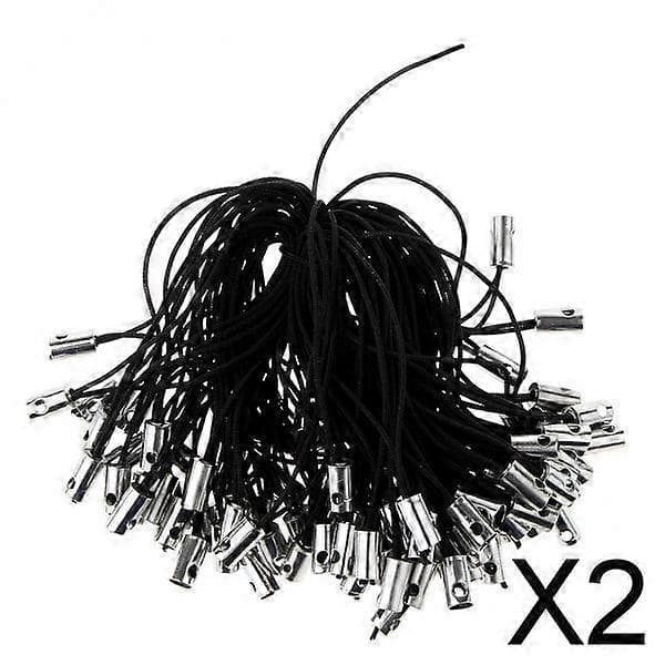 2x 50mm Phone Lanyard Strap Cord Braided Lasso Pendant 100pcs Mp3 Key USB Camera