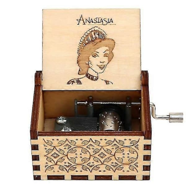 Anastasia Once Upon A December - Træ Spilledåse med Håndsving