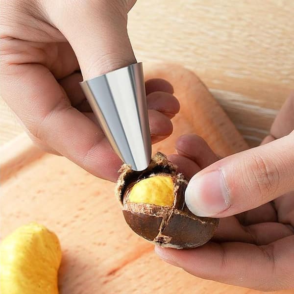 304 Stainless Steel Chestnut Cracker, Nutcracker Pliers, for Walnuts & Dried Fruit