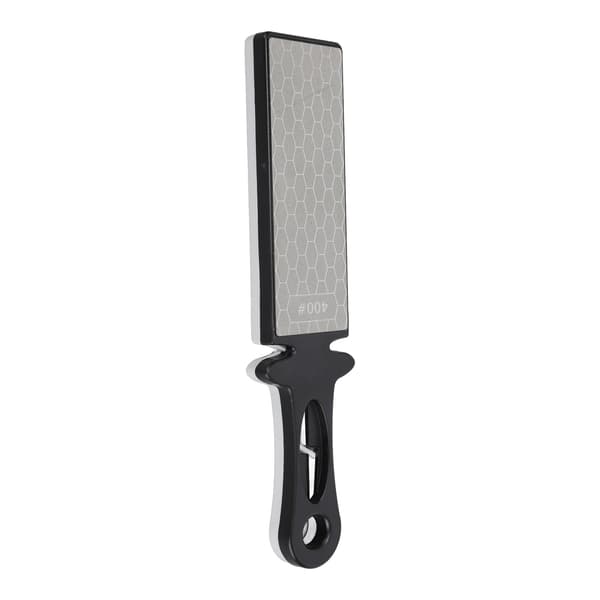 Diamond Knife Sharpener, Double-Sided 400/1000 Grit, Tool for Sharpening Scissors and Razor Blades
