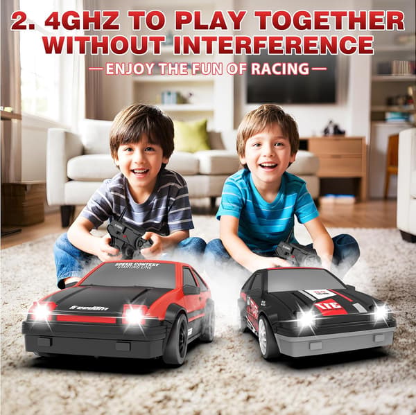2.4G Højhastigheds Drift RC Bil, 4Wd RC Legetøj-A